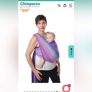Chimparoo Mei Tai baby carrier. EUC. No flaws. Washed and ready for use.